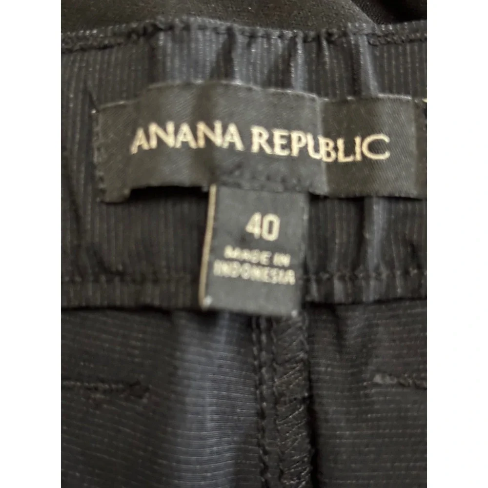 Banana Republic Mens Black Performance Golf Shorts Size 40 Elastic Waist 1559922